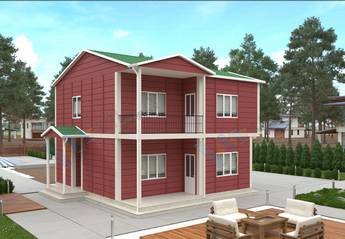 4+1 dubleks prefabrik ev 153 m²