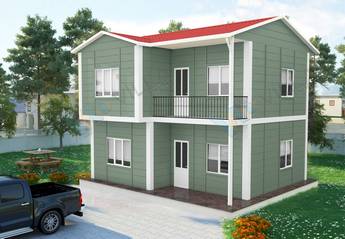 3+1 dubleks prefabrik ev 105 m²